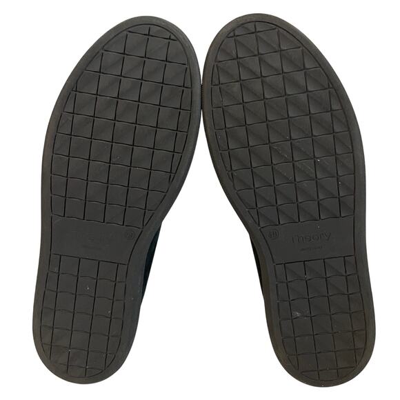 Theory Suede Slip On Sneakers All Black - Women's Size 10 / EUR 40 - Picture 8 of 13